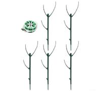 Stackable Plant Support Frames for Vertical Plant Training in Urban Gardens Rooftop Spaces and Apartment Balcony Settings