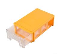 Stackable Plastic Storage Box for Screws Parts(yellow)
