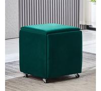 Stackable Rolling Stool with Swivel Wheels Adjustable Footrest for Versatile Use Perfect for Home Office Kitchen and Workshop Spaces.