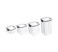 Stackable Sealed Jar for Kitchen-Large Plastic Grain Storage Organizer, Household Moisture-Proof Seasoning Container