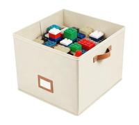 Stackable Shoe Display Case - 36x36x30cm Stackable Divider Box, Portable Footwear Bin, Kids Toys Baskets | Closet Cabinet Container for Dorm College Apartment Entryway Hallway Garage Bedroom