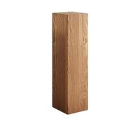 Stackable Solid Wood Pedestal Display Stands for Sculptures, Wedding Backdrop Props, Party Event Decoration, Brown, 30x30x60cm - Durable & Elegant Showcase