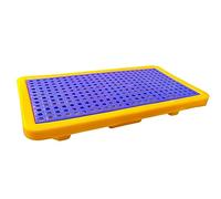 Stackable Spill Containment Palette Oil Spill ment Tray with Flat Grid for Effective Leak Prevent and Easy Handling