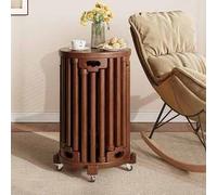 Stackable Stools Set, 6-Piece Nesting Stools, No Installation, Multi-Functional Side Table for Home and Outdoor Use