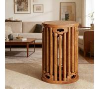 Stackable Stools Set, 6-Piece Nesting Stools, No Installation, Multi-Functional Side Table for Home and Outdoor Use