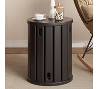 Stackable Stools Set of 4 - Versatile Solid Wood Furniture for Ottomans, End Table, Coffee Table, Side Table, or Night Table