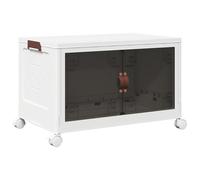 Stackable Storage Box with Wheels Storage Container Stackable BinTruck vidaXL