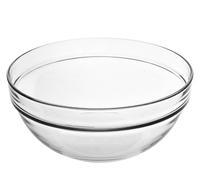 Stackable Tempered Glass Arc Cup With Dimensions Of 23 Cm