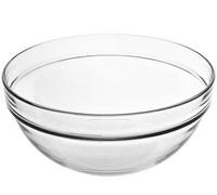 Stackable Tempered Glass Arc Cup With Dimensions Of 26 Cm