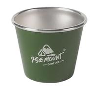 Stackable Tumbler - Stainless Steel Cup, Durable 50ml Metal Cups for Coffee Latte Coffee Tea | Portable Camping Cups for Home and Outdoor Use, Com Glasses