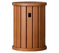 Stackable Wood Stools Set of 4 - Versatile and Space-Saving Design for Living Room, Kitchen, Bedroom, Balcony, or Bar - No Installation Required