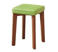 Stackable Wooden Bar Stools, Backless Kitchen Chairs for Home, Dining, and Classroom Use - Set of 2 Portable Bar Stools