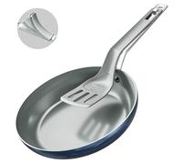 stackbear Ceramic Non-Stick Frying Pan 24cm, Stackable Design