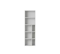 Stacked Bookcase Configuration 7 Gray