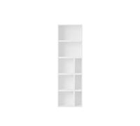 Stacked Bookcase Configuration 7 White