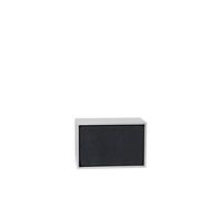 Stacked Bookcase System Acoustic Panel Large Black Mélange