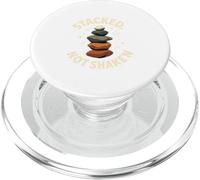Stacked Not Shaken Rock Balancer Zen Stones PopSockets PopGrip for MagSafe
