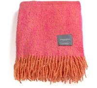 Stackelbergs - Mohair Blanket 130x170 cm, Orange / Pion Melange - Orange