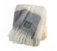 Stackelbergs - Mohair Blanket Rolled Fringe 130x170 cm, Camel - Camel