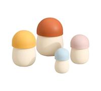 Stacker Toy - Silicone Color Sensory Toys,Logical Thinking Early Learning Games | for Children Home Bedroom Homeschool Classroom Preschool Travel Playroom Birthday Holiday