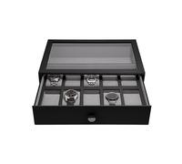 Stackers Black 10pc Drawer Watch Box