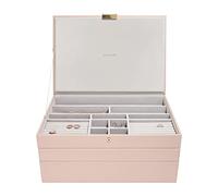 Stackers Blush & Champagne Gold Supersize Jewellery Box- Set of 3