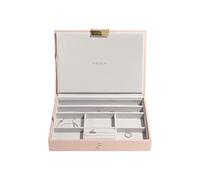Stackers Blush Pink & Champagne Gold Classic Medium Jewellery Box Lid