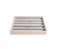 Stackers Blush Pink Classic Medium Jewellery Box Necklace Layer