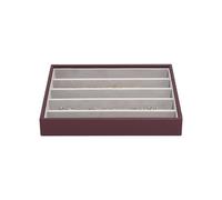 Stackers Burgundy Classic Medium Jewellery Box Necklace Layer