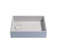 Stackers Dusky Blue Classic Medium Jewellery Box Chunky Jewellery Layer