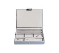 Stackers Dusky Blue Classic Medium Jewellery Box Lid