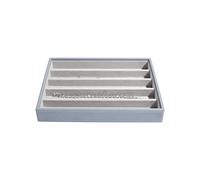 Stackers Dusky Blue Classic Medium Jewellery Box Necklace Layer