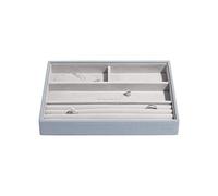 Stackers Dusky Blue Classic Medium Jewellery Box Ring/Bracelets Layer