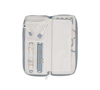 Stackers Dusky Blue Jewellery Roll