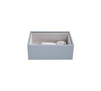 Stackers Dusky Blue Mini Jewellery Box Chunky Jewellery Layer