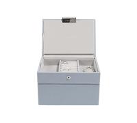 Stackers Dusky Blue Mini Jewellery Box - Set of 2