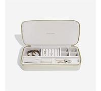Stackers Oatmeal Sleek Necklace Zipped Jewellery Box