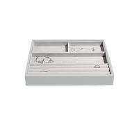 Stackers Pebble Grey Classic Medium Jewellery Box Ring/Bracelets Layer