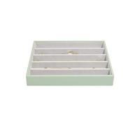 Stackers Sage Green Classic Medium Jewellery Box Necklace Layer