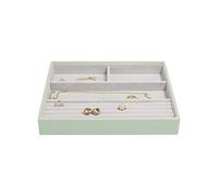 Stackers Sage Green Classic Medium Jewellery Box Ring/Bracelets Layer