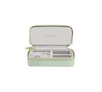 Stackers Sage Green Medium Travel Jewellery Box