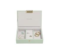 Stackers Sage Green Mini Jewellery Box Lid