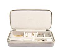 Stackers Taupe Sleek Necklace Travel Jewellery Box