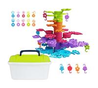 Stacking Blocks, Balance Game Building Toy, Learning Game for Kids Boys Girls from 3 Years, Kindergarten Preschool Home Birthday Christmas