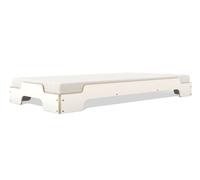 Stacking Lounger CPL White Classic 190x140 cm Müller Möbelwerkstätten SINGLE PIECES