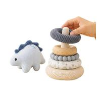 Stacking Rings for Sensory Development and Hand Eye Coordination | Stacking Tower for Games Room, Bedroom, Kindergarten, Class, Living Room, ,