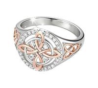 Stacking Rings - Rings for Women | Protective Ring with Knot Back, Versatile Fashion Zinc for Girls, Mother, Girlfriends, Sister, Wife, Friends, Grandma, Travel Home, Se référer au descriptif, zinc