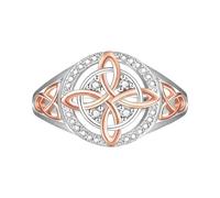 Stacking Rings - Rings for Women | Protective Ring with Knot Back, Versatile Fashion Zinc for Girls, Mother, Girlfriends, Sister, Wife, Friends, Grandma, Travel Home, Se référer au descriptif, zinc