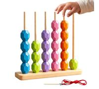 Stacking Rocks - Wooden Stacking Educational Fun Rocks,Kids Color Sorters | for Classroom Elementary Party Activities Birthday Morning Leisure Home Family Time Kindergarten School