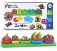 Stacking Shapes Garden Toy Toddler Stacking and Sorting Game Shape Recognition